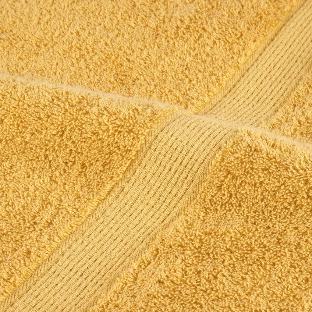 Asciugamani Premium SOLUND 10 pz Oro 30x30 cm 600 g/m² 137277