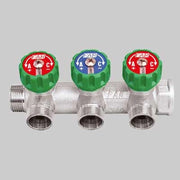 COLLETTORE MULTI FAR 1 CON RUBINETTI  2 Vie  Int.45     FAR