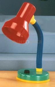 PRONTO LAMPADA DA SCRIVANIA FLESSIBILE MULTICOLOR  H.30 1 LUCE ATTACCO E27