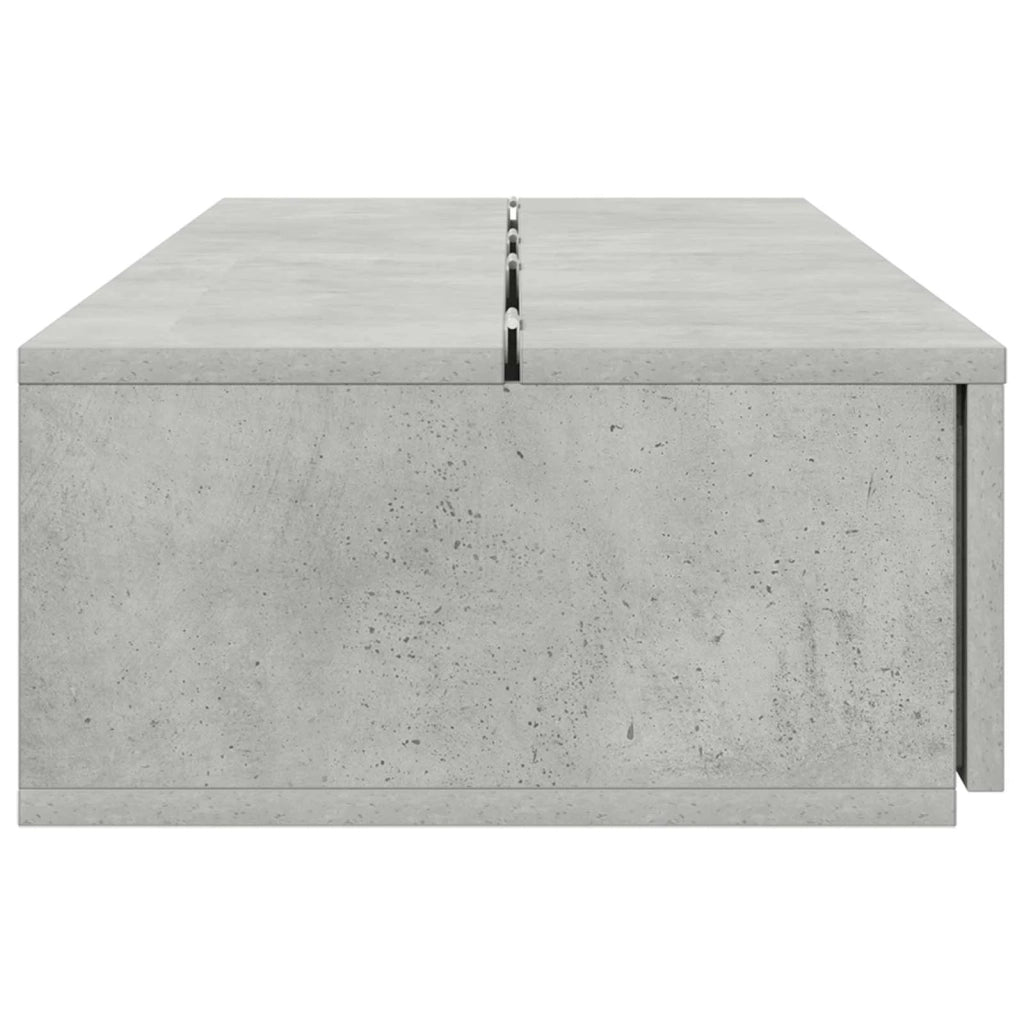 Scrivania studio Grigio Cemento 152 x 40 x 19,5 cm 8006671