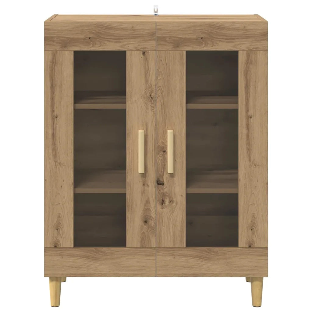 Credenza Rovere artigianale 69,5 x 34 x 90 cm Legno multistrato 880822