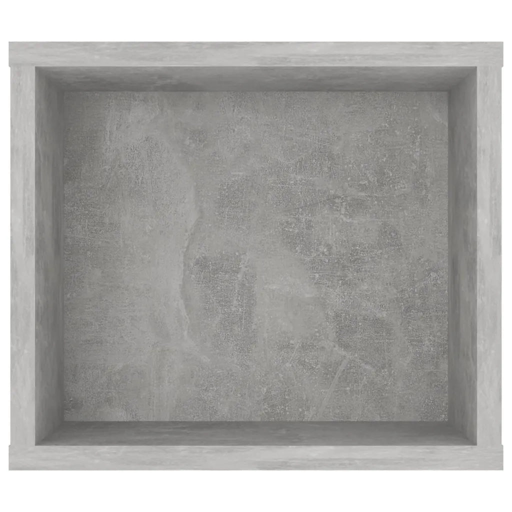 Mobile TV Pensile Grigio Cemento 100x30x26,5 cm Multistrato 806233