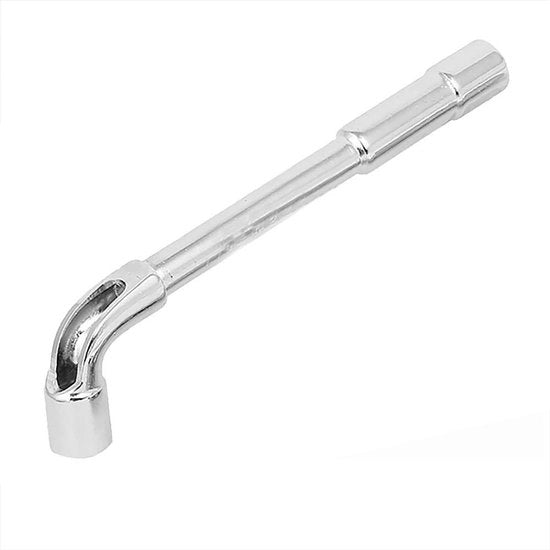Chiave a L per angolo - Chiave a L per angolo con manubrio inclinabile - Materiale in acciaio di carbonio - Progettata per risparmiare spazio - Alta forza di coppia - Costruzione compatta - Set di chiavi