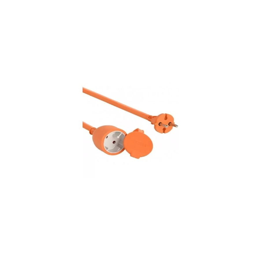 PROLUNGA ELETTRICA GIARDINO CAVO H05VV-F 2X1.5MT15 ARANCIONE