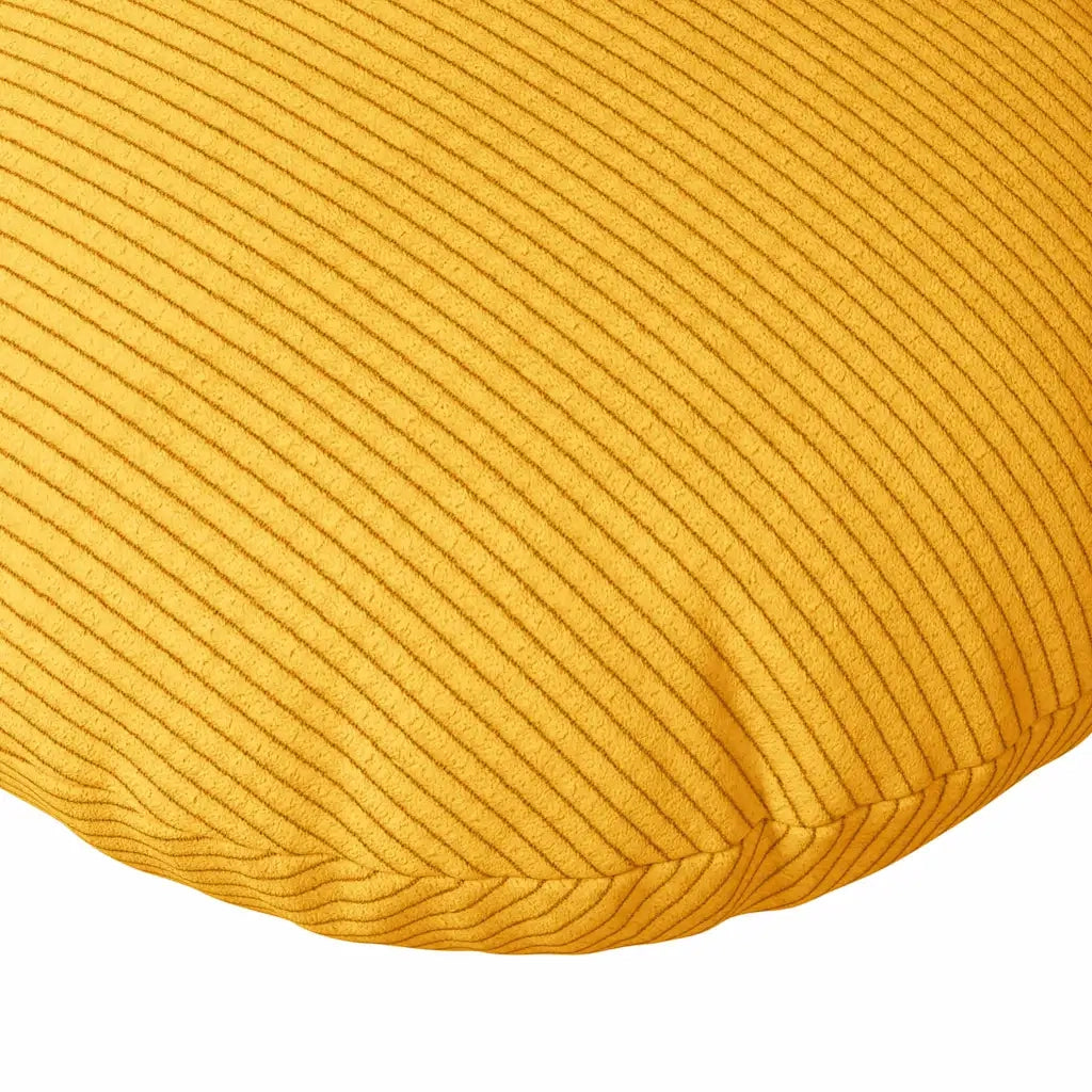 Cuscini per Seduta 2 pz | Cuscini per sedie Giallo Chiaro ?60 x 21 cm