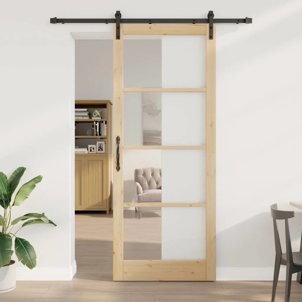 Porta Interna ORKDAL Marrone 93 x 232 cm 3331843