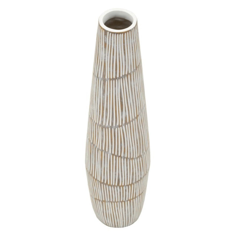 Vaso Resina Hanoi cm ø 17x68,5 (apertura cm ø 6)