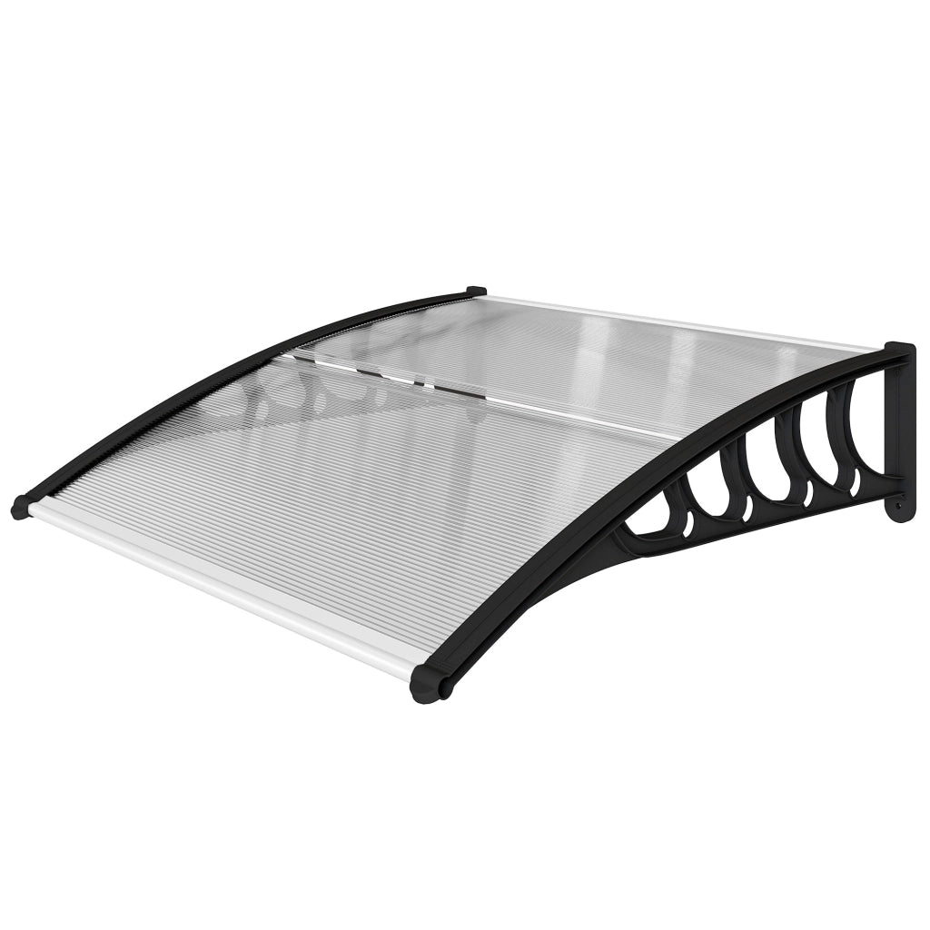 Tettoia Policarbonato Esterno ¨C Xylo ¨C Trasparente 103x96.5x27cm