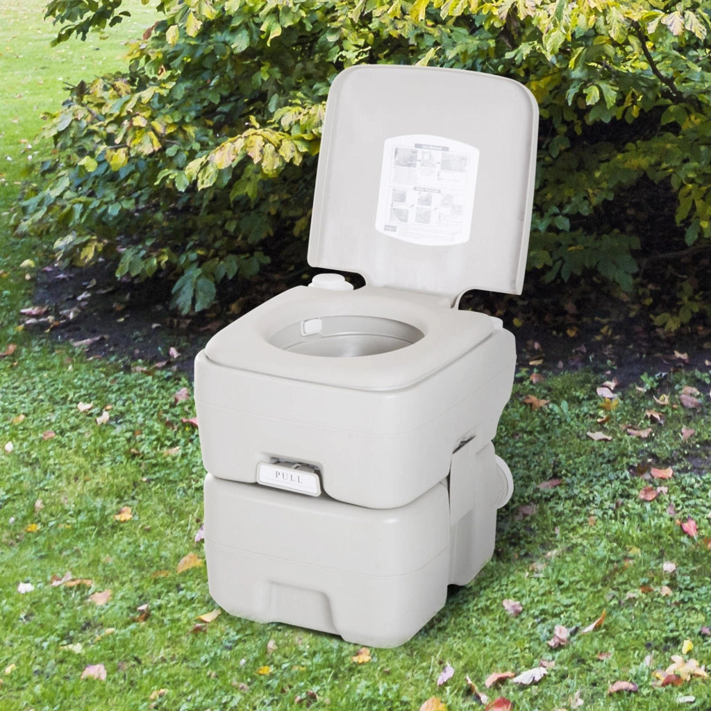 Bagno Chimico Portatile con Serbatoio 20L ¨C Minimal ¨C 41,5x36,5x42 cm