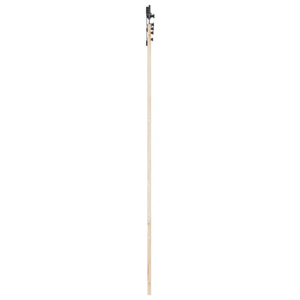 Porta scorrevole Naturale 80 x 208 cm Legno Massello di Pino 3445644