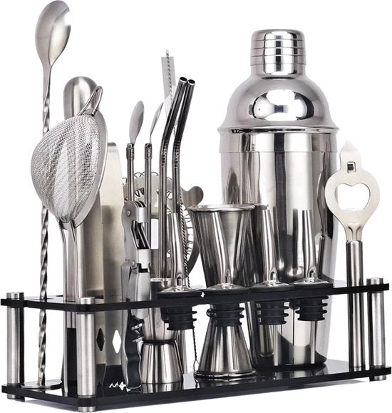 Set di Shaker Cocktail per Mixologia Professionale e Bar Domestico