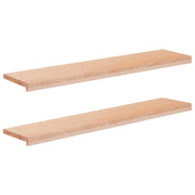 Tappeti per scale 2 pz 120 x 30 x 2 cm Naturale 3446123