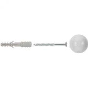 FISCHER PARACOLPO P/PORTA SA1 BIANCO- FISCHER ITALIA- 25,0 pz
