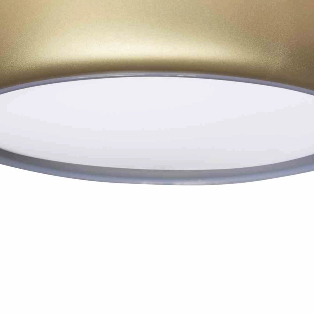 Plafoniera LED Milagro GEA oro 39cm 36W CCT dimmer