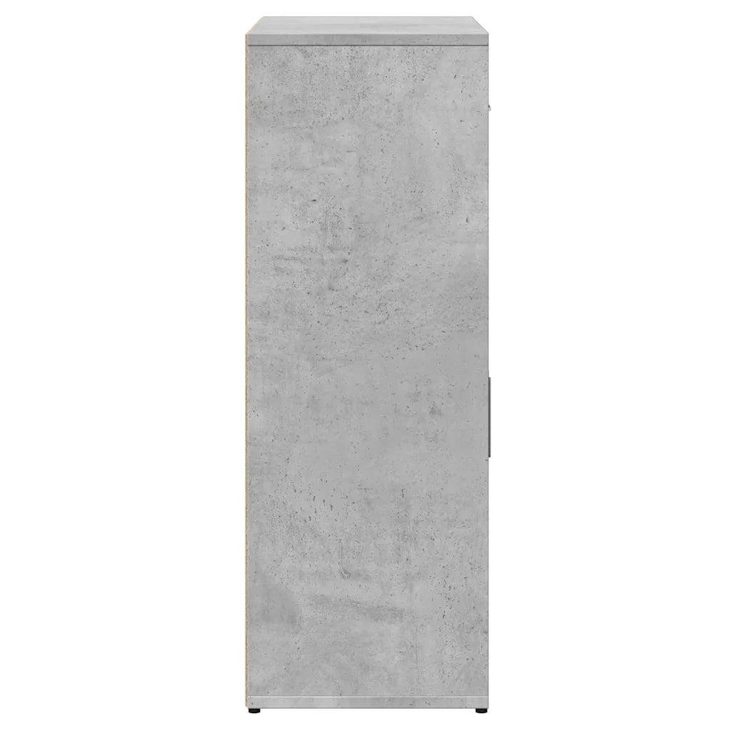 Credenza-Buffet-Armadio da cucina Grigio Cemento 60x30x84 cm in Legno Multistrato