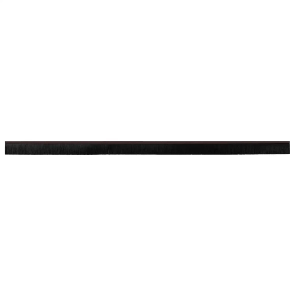 Spazzole per porte autoadesive 12 pcs Marrone 100 cm 42019434