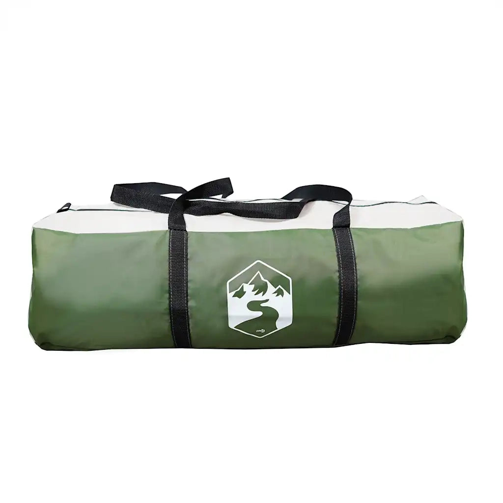 Tenda Familiare Tipi per 8 Persone-Tenda da campeggio Verde Impermeabile 413348