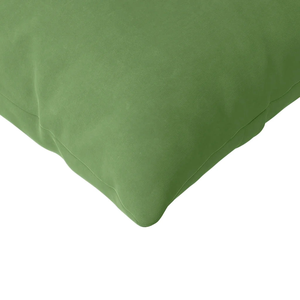 Cuscini da Divano 2 pz | Cuscini per sedie Verde chiaro 200 x 40 cm
