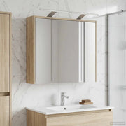 Mobiletto per specchio da bagno Rovere Sonoma 889161