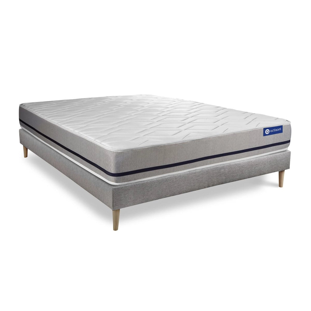 Kit rete e materasso Actimemo soft 130x220cm - Spessore : 20cm- memory foam - Moderatamente rigido