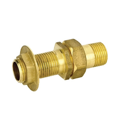 RACCORDO CASSONE DRITTO 290  OTTONE 1M