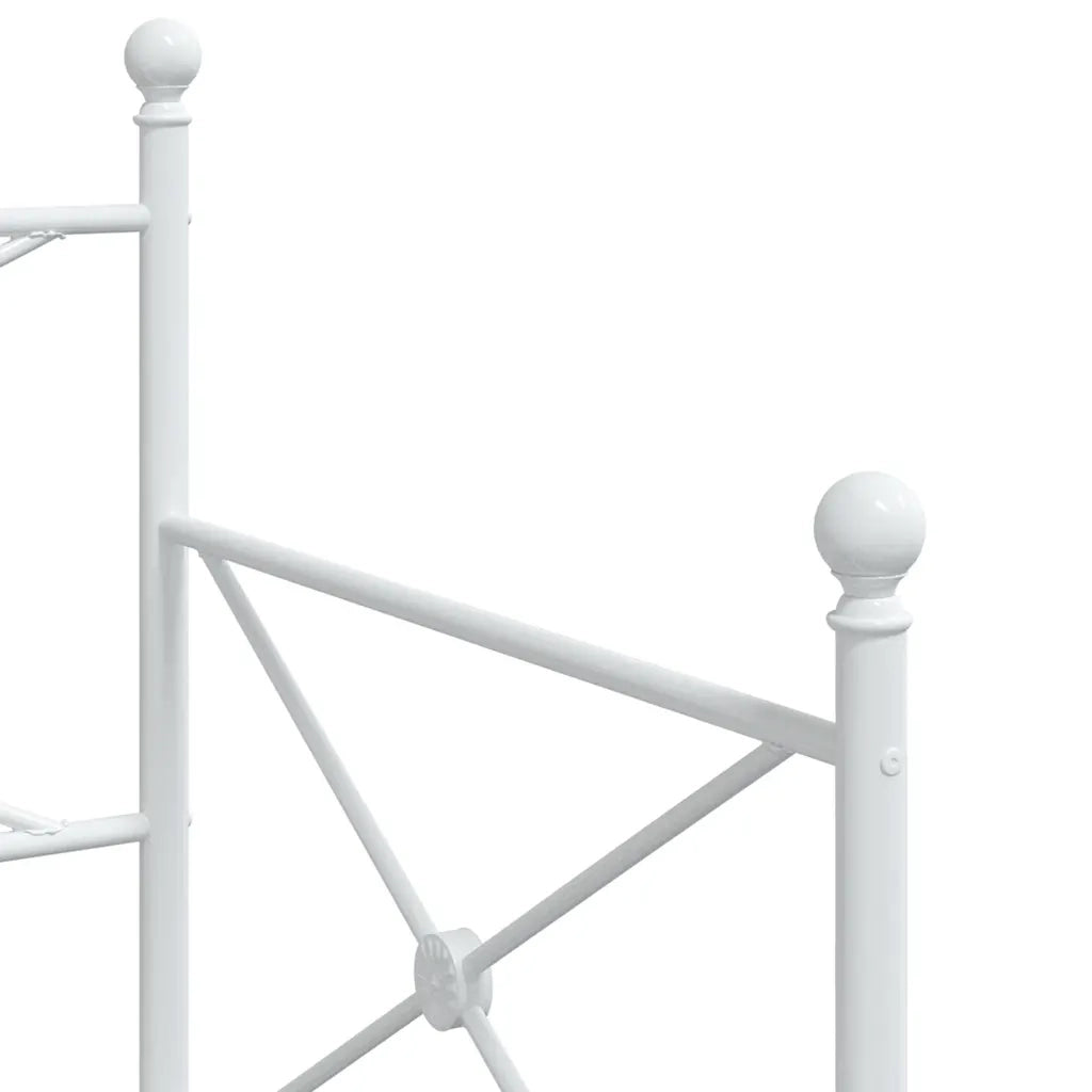 Divano letto | Sof¨¤ letto | Letto singolo Estraibile senza Materasso Bianco 90x200cm Acciaio