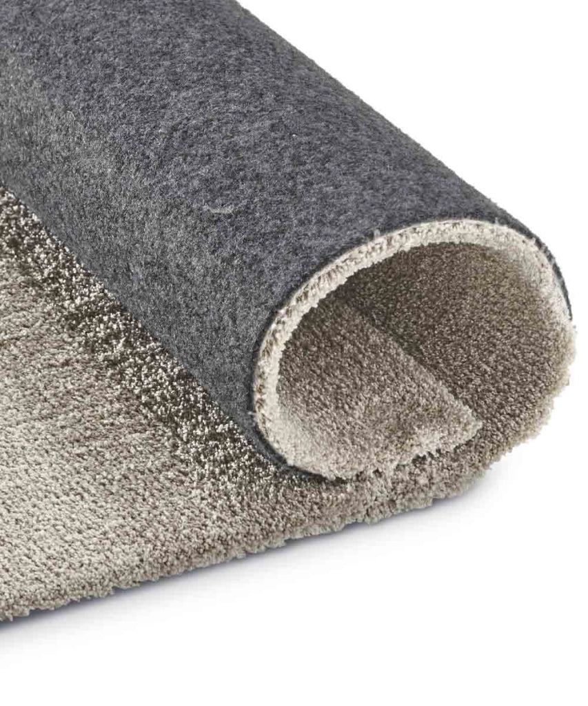 Tappeto FEEL BEIGE cm.160x230 tinta unita moderno, pelo morbido resistente e lavabile in lavatrice