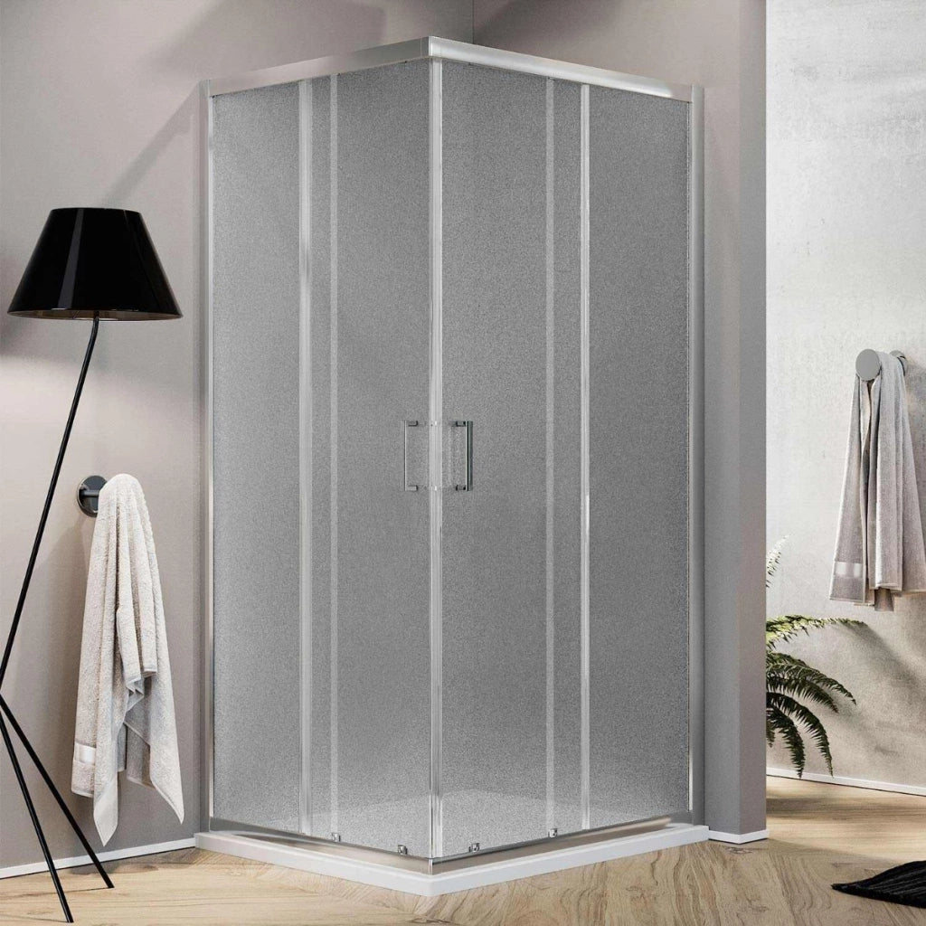 Box Doccia Rettangolare 80x120 H185 Stampato C 6mm mod. Ready