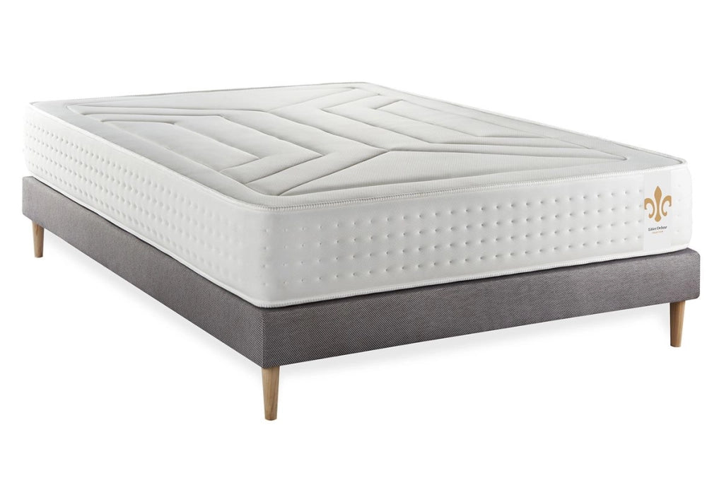 Set materasso e base 140x190 cm - Vingt-Quatre