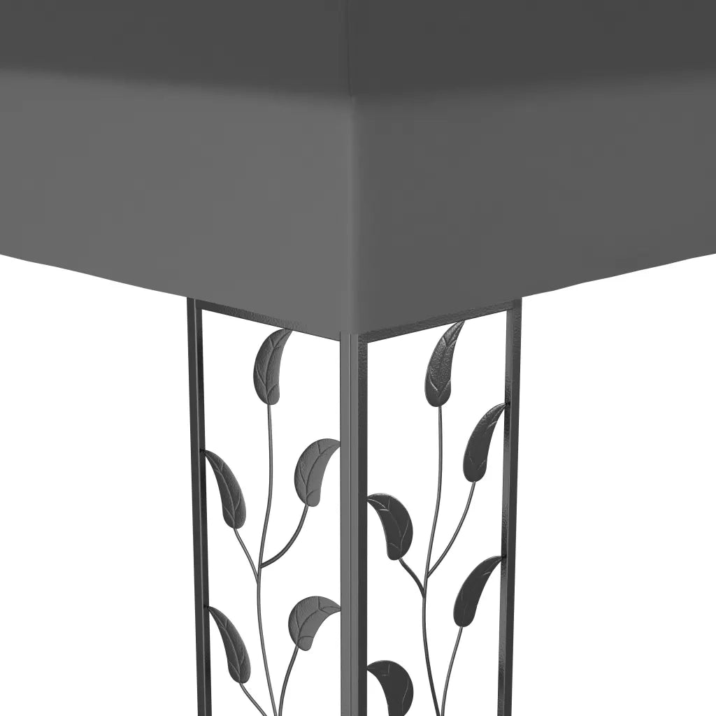 Gazebo 3x6 m Antracite 47964