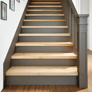 Gradini 4 pz 90x30x2 cm in Rovere Massello Non Trattato 3282901