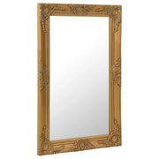 Specchio da Parete-Specchio a muro Stile Barocco 50x80 cm Oro