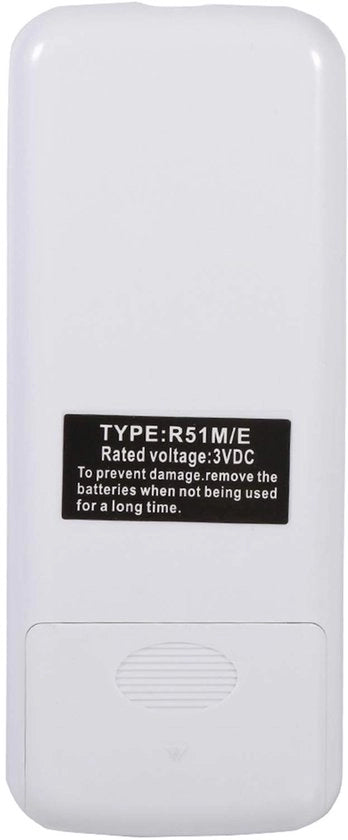 Regolatore di condizionatore d'aria consumo energetico basso - telecomando R51M/E - orologio/timer integrato - interfaccia di utilizzo pratica - modalità comfort - funzionalità completa