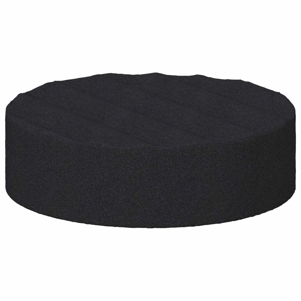 Pannelli per Piedi di Mobili 2 pz Nero ? 14 x 4 mm EVA CFW6920318
