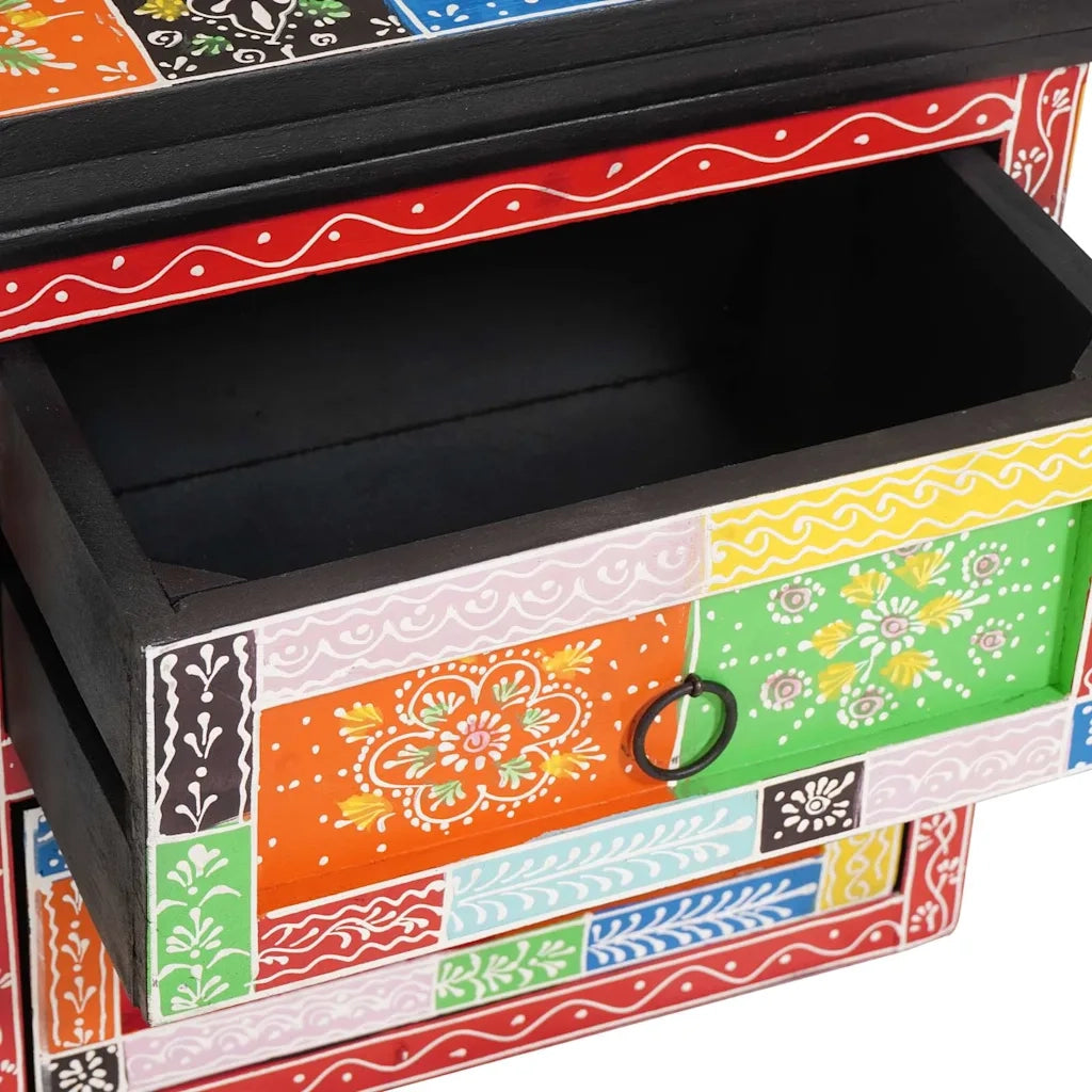 Set di 2 Comodini | Armadio da Notte | Mobiletto da notte con cassetto Multicolore 40 x 30 x 40 cm