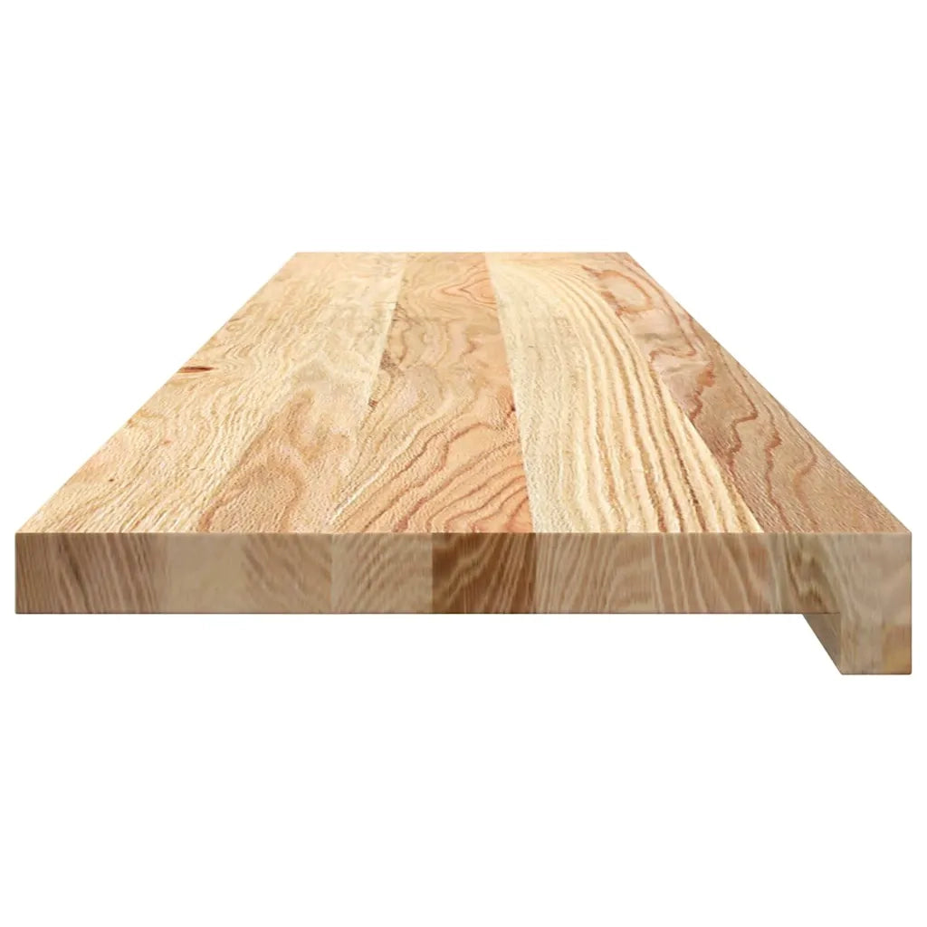 Gradini 12 pz 110x30x2 cm in Rovere Massello Non Trattato 3282927