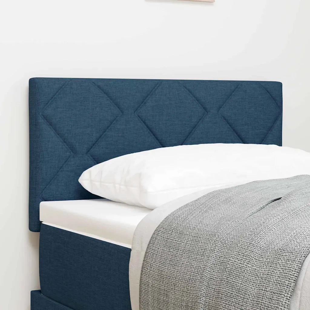 Testiera | Testata Blu 80 cm Tessuto