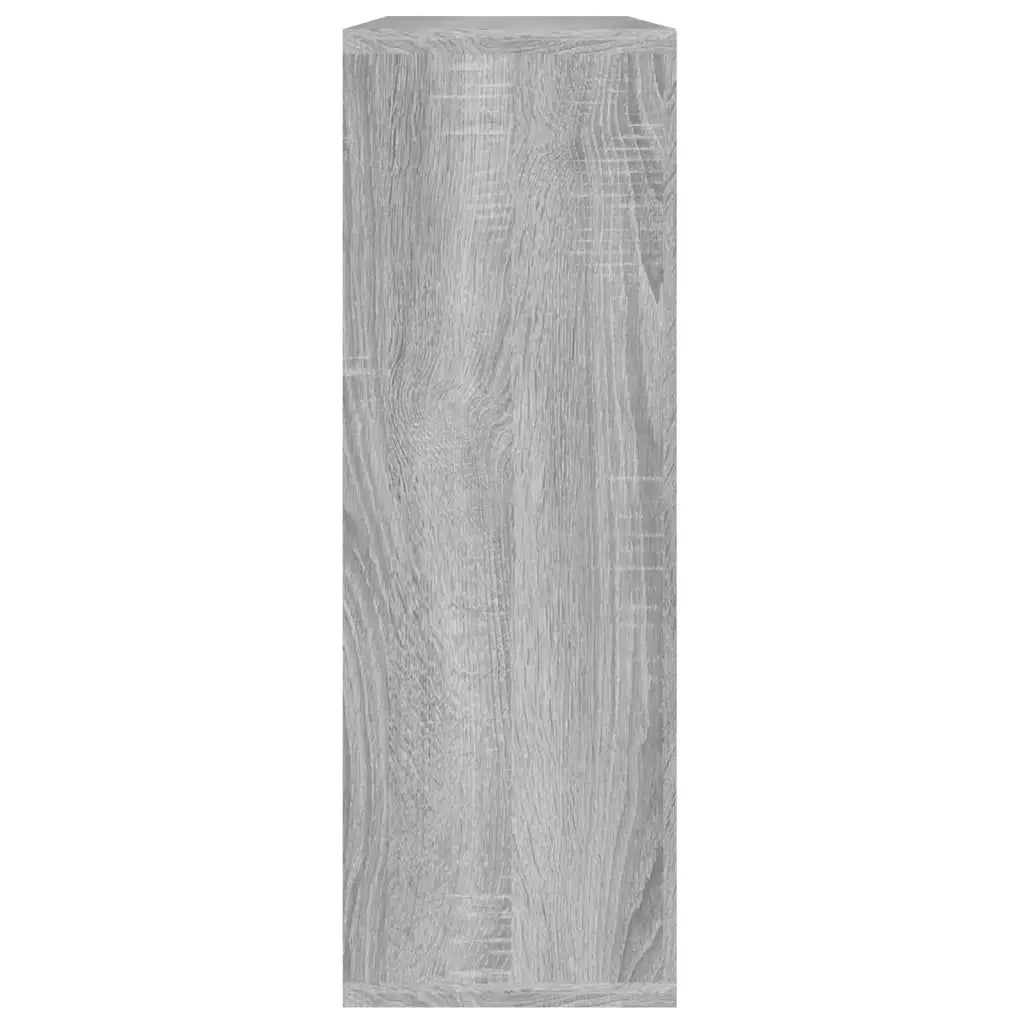 Mensola a Muro Grigio Sonoma 104x20x58,5 cm Legno Multistrato 815289