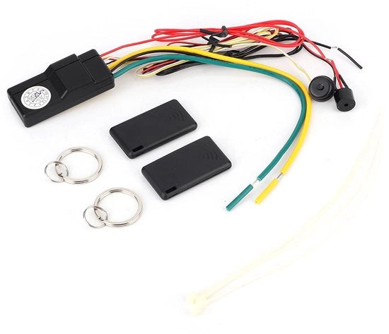 Sistema di Blocco Remoto - Sicurezza contro il Furto d'Auto - Compatta e Facile da Installare - Allarme Antifurto - Adatta per Veicoli -...