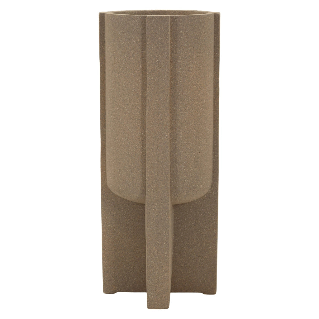Fatigava, Vaso Finitura Geometrica, Beige