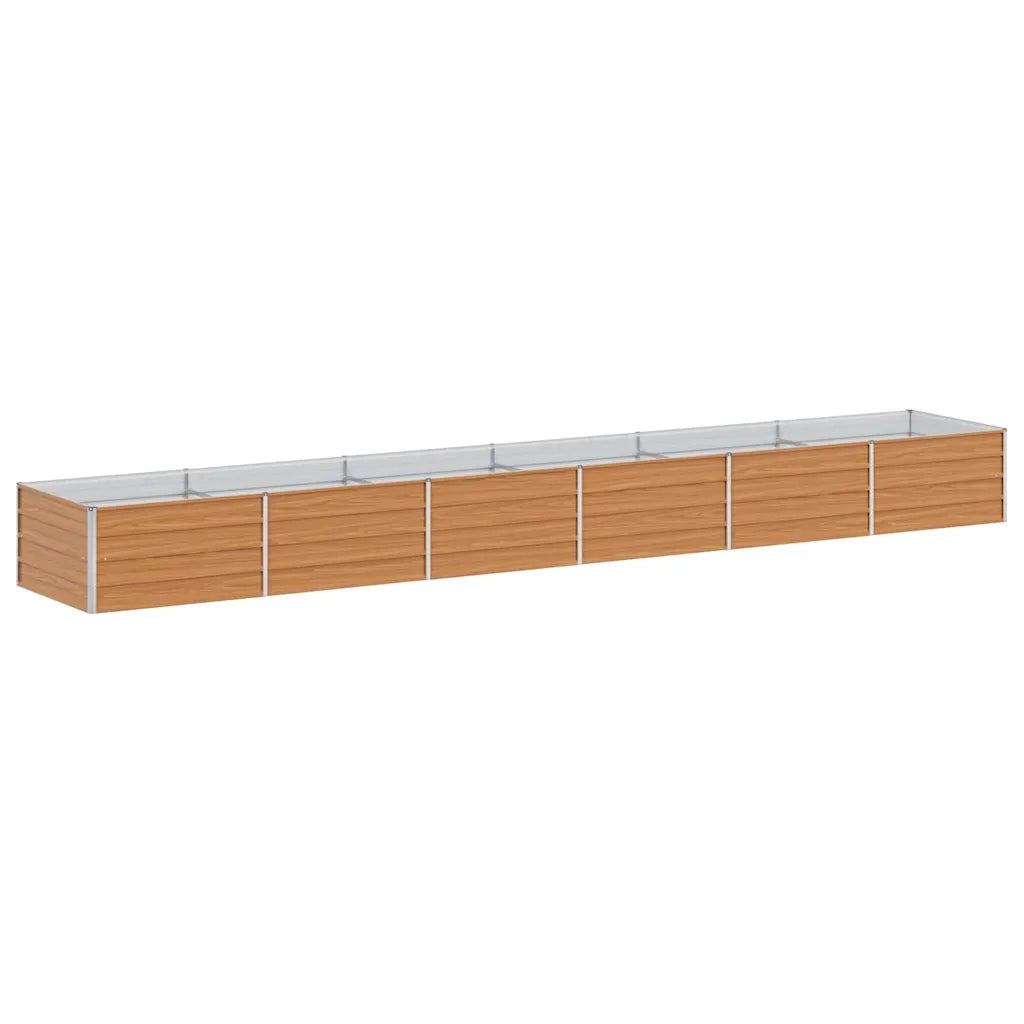 Letto rialzato da giardino Marrone Chiaro 480 x 80 x 45 cm 42017341