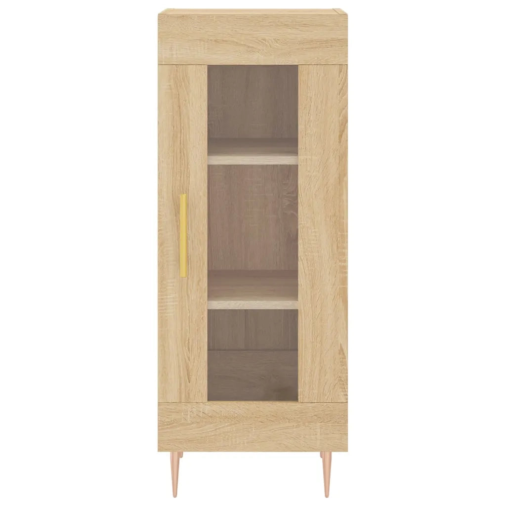 Credenza Rovere Sonoma 34,5x34x180 cm in Legno Multistrato 3199036