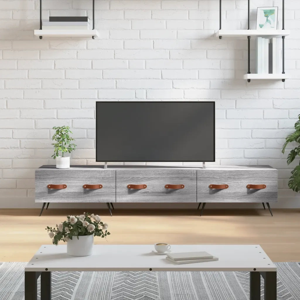 Mobile TV | Armadietto TV | Mobile Porta TV Grigio Sonoma 150x36x30 cm in Legno Multistrato