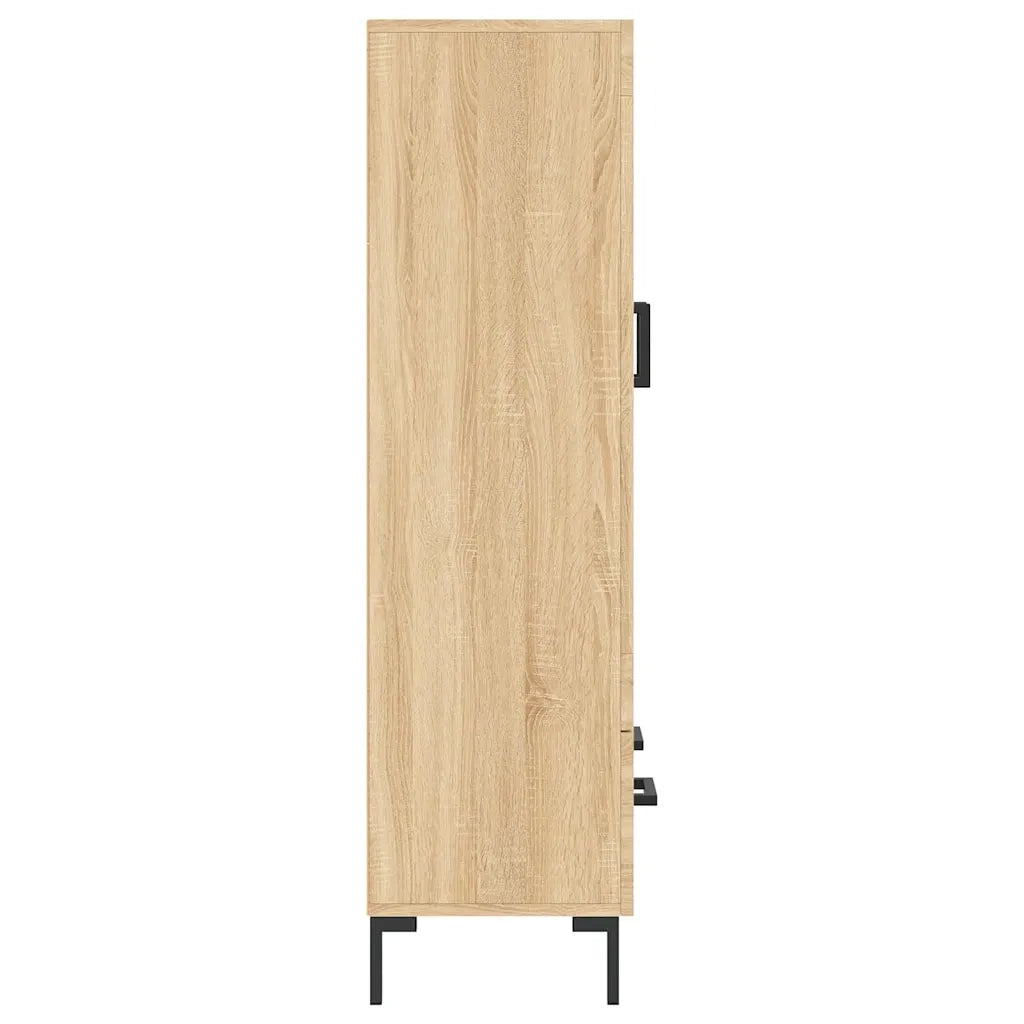 Credenza | Madia | Buffet da pranzo | Armadio da pranzo Rovere Sonoma 69,5x31x115 cm in Legno Multistrato