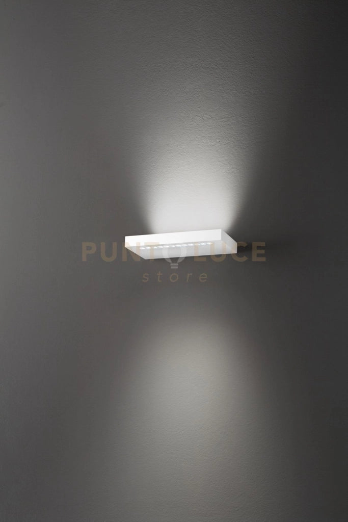 Applique biemissione in alluminio colore bianco Bed LED 16W 3000K CRI?90 220-240 1280Lm