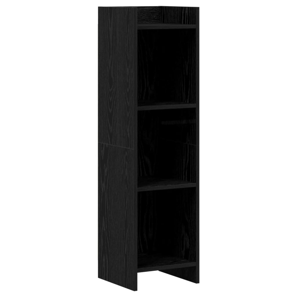 Libreria Rovere Nero 30 x 30 x 111 cm Legno ingegnerizzato 8011276