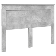 Testiera | Testata con Testiera | Testata Grigio cemento 160 cm Legno multistrato