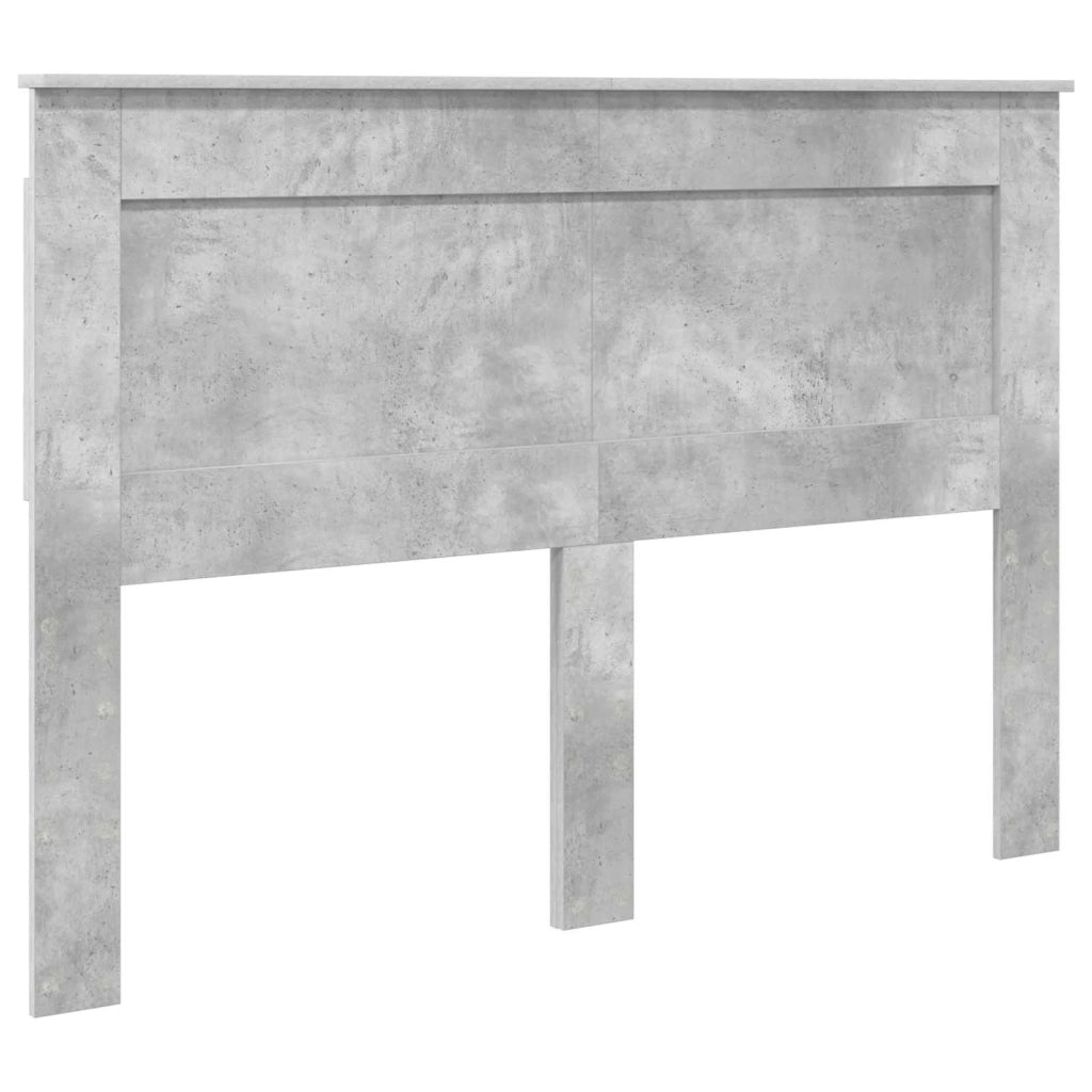 Testiera | Testata con Testiera | Testata Grigio cemento 160 cm Legno multistrato