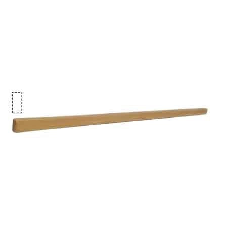 MANICO LEGNO PER ZAPPA OCCHIO RETTANGOLARE 48x30 mm - 140 cm (per bidente) - FOPPOLI BRAMIN
