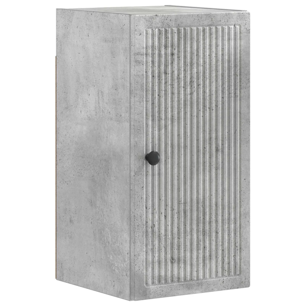 Set di armadietti da bagno in 3 pezzi EDE Grigio Cemento 3417741